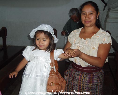 Aracely leaves church Aracely leaves church