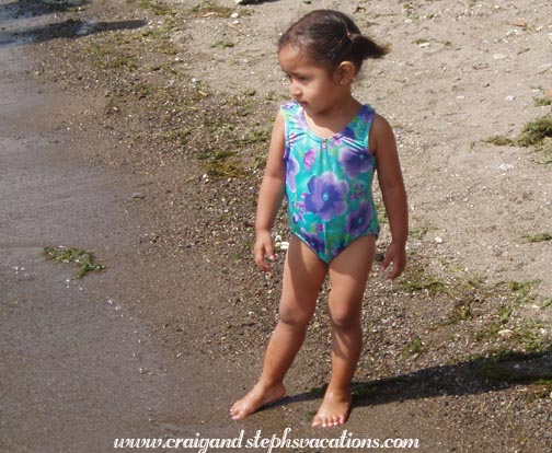 Aracely at the lake Aracely at the lake