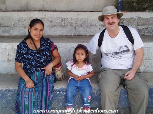 Paulina, Aracely, and Craig wait for school to let out Paulina, Aracely, and Craig wait for school to let out