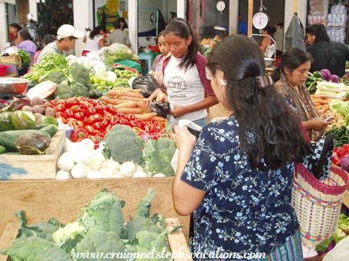 Buying broccoli Buying broccoli