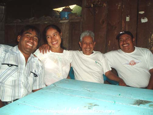 Humberto, Paulina, Señor Chumil, and Carlos Humberto, Paulina, Señor Chumil, and Carlos