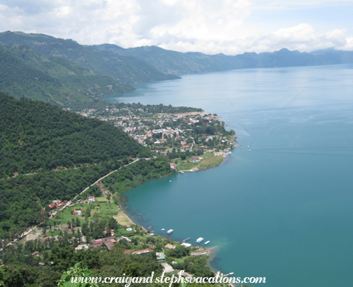 Panajachel viewed from San Jorge Panajachel viewed from San Jorge