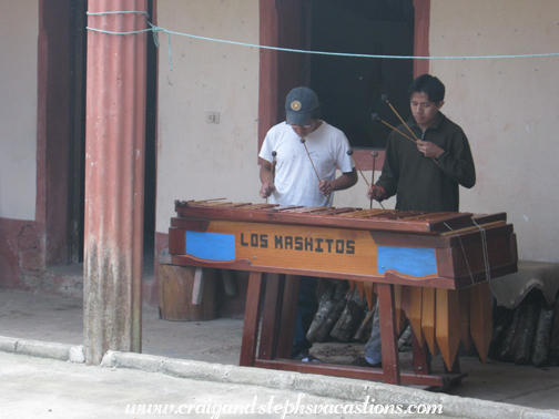 Los Machitos Marimba players, Moreria Santa Tomas Los Machitos Marimba players, Moreria Santa Tomas