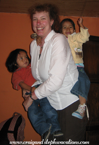 Steph with Aracely and Eddy Steph with Aracely and Eddy