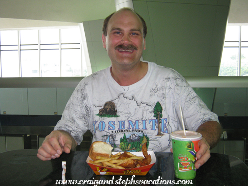 Pollo Campero at the Guatemala City airport