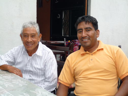 Mukul's photo of Abuelo with Humberto Mukul's photo of Abuelo with Humberto