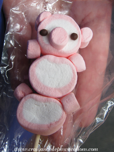Marshmallow pig Marshmallow pig
