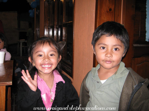 Kids at the party Kids at the party