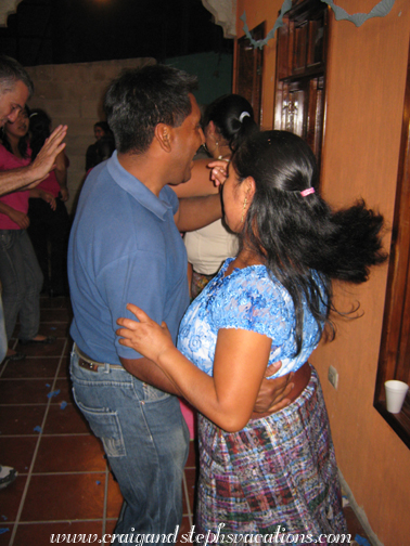 Humberto and Paulina dancing Humberto and Paulina dancing