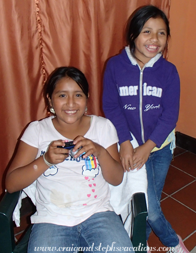 Yasmin and her friend Yoselin Yasmin and her friend Yoselin