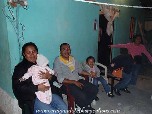 Yolanda holding baby Michele, Juan, Fatima, Junior, and Yoselin Yolanda holding baby Michele, Juan, Fatima, Junior, and Yoselin