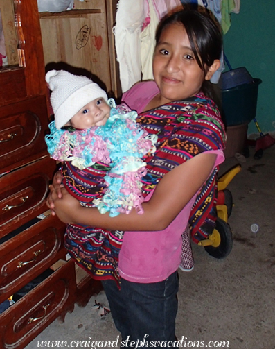 Yasmin and baby Michele Yasmin and baby Michele