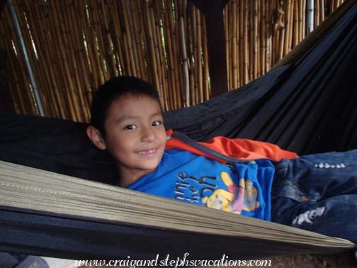 Eddy in a hammock at circus school Eddy in a hammock at circus school
