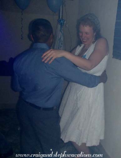 Steph dancing with Humberto Steph dancing with Humberto