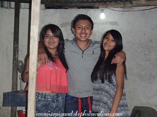 Julisse, Junior, and Vanesa Julisse, Junior, and Vanesa