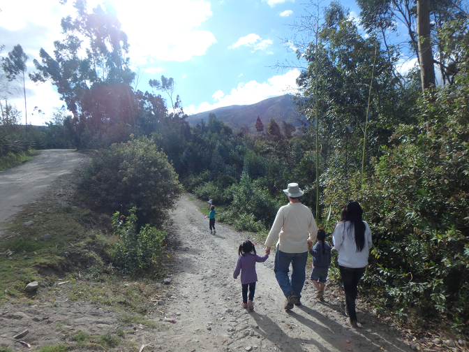 Going for a late afternoon walk