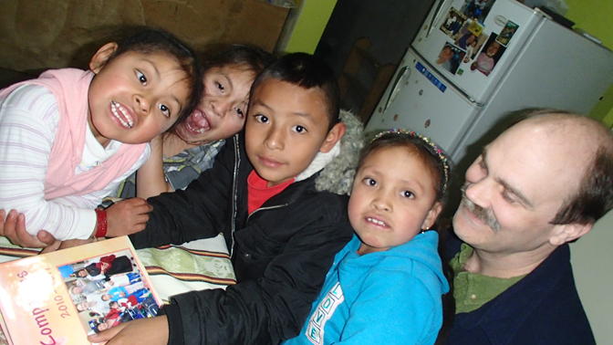 Looking at the photo book