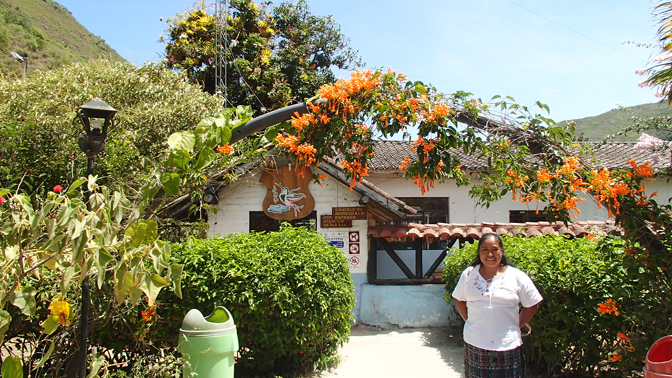 Paulina at Nangulvi Hot Springs