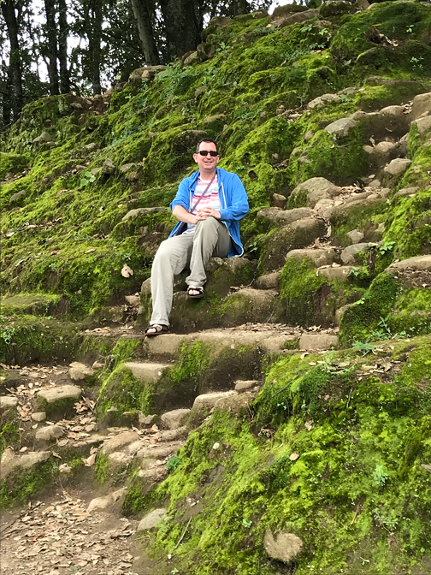 Tyson at Temple 41, Iximche