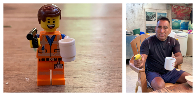 Go ahead; take my coffee!