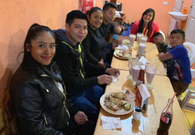 Dinner at Isabela's Restaurant