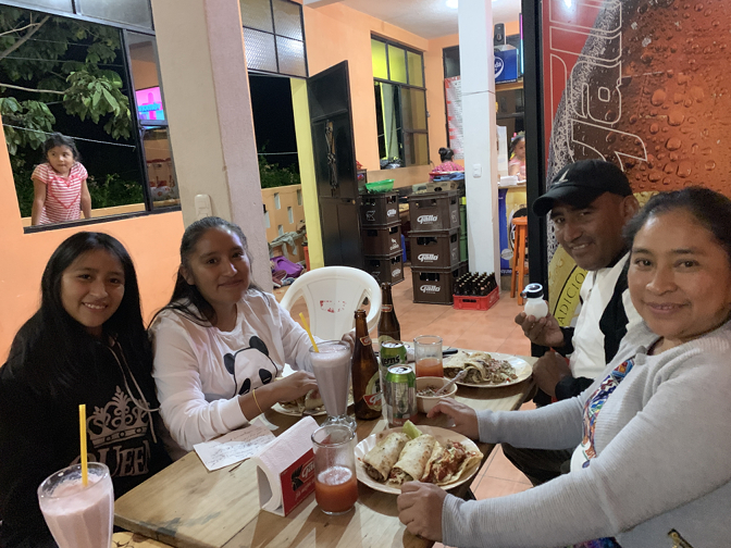 Dinner at Isabela's Restaurant