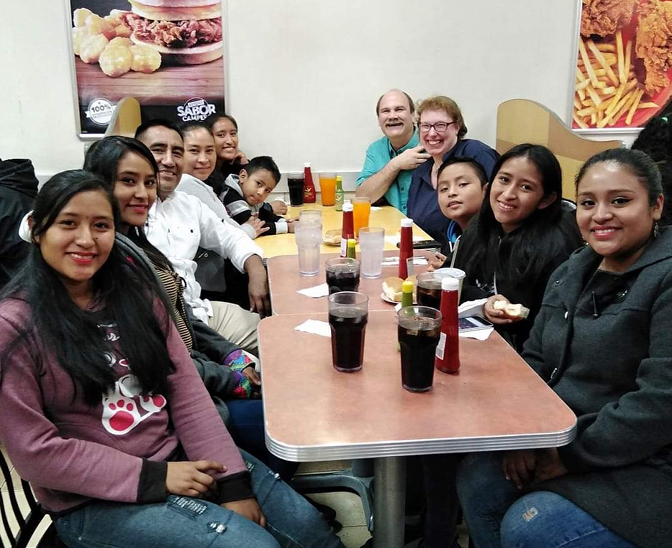 Dinner at Pollo Campero