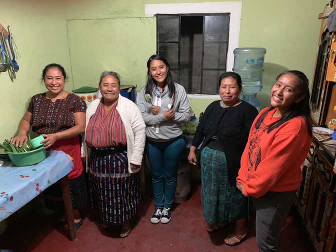 Paulina, Olga, Vanesa, Estela, Yasmin