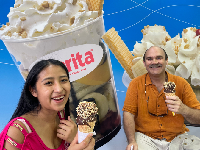 Aracely and Craig at Sarita