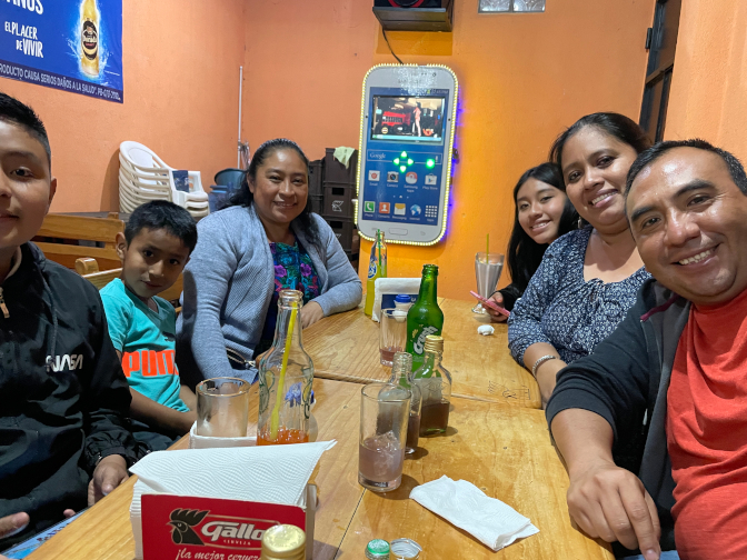 Eddy, Ivan, Paulina, Fatima, Yolanda, Juan Carlos