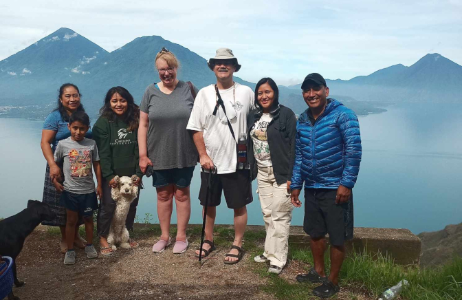 Paulina, Ian, Paola, Octavio, Steph, Craig, Yoselin, Humberto at Godinez Lookout