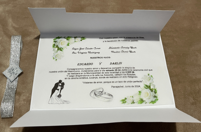 Wedding invitation
