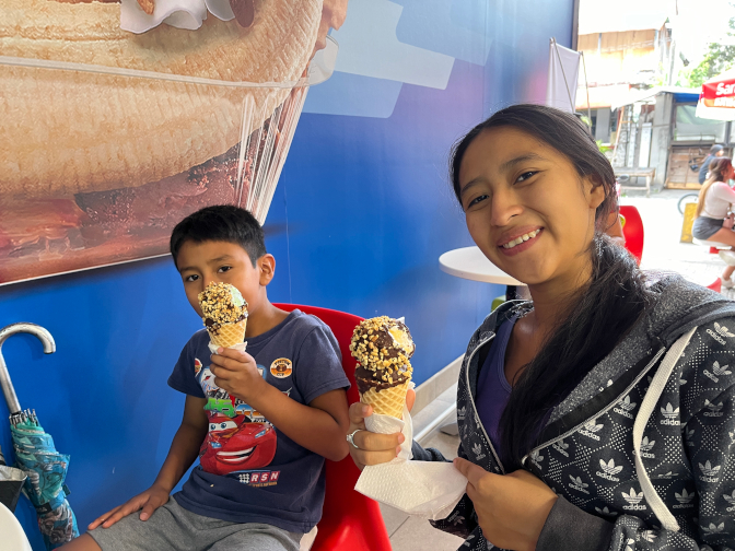 Ian and Aracely at Sarita