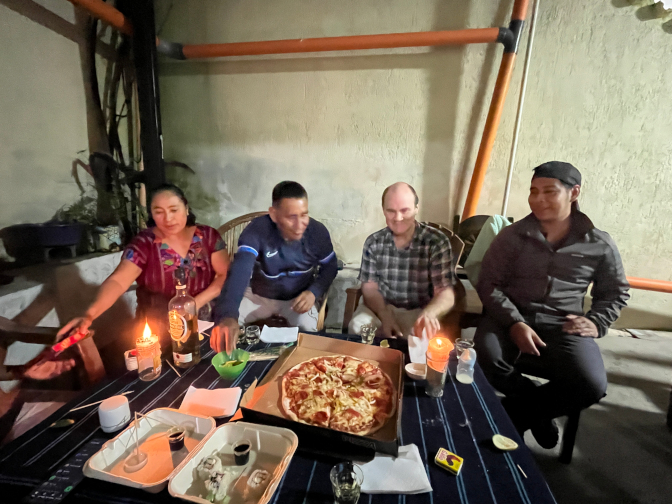 Paulina, Humberto, Craig, and Danny