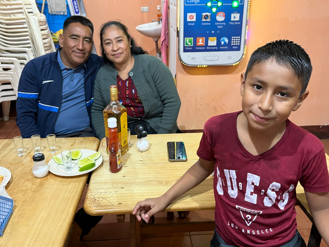 Humberto, Paulina, and Ian