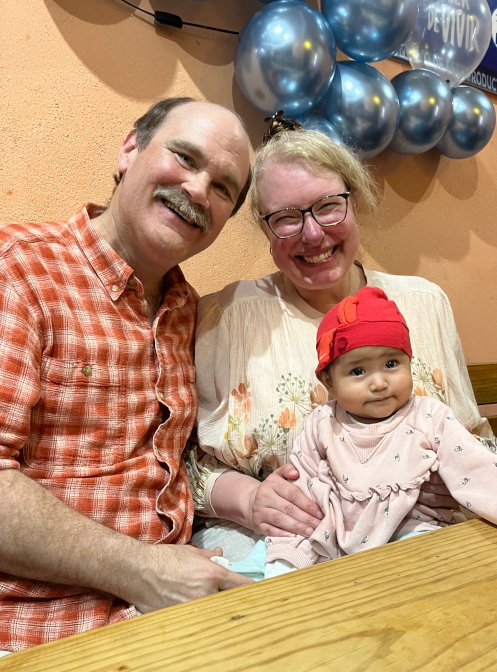 Craig, Steph, and Elsa