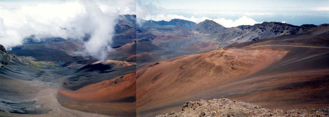 Haleakala crater Haleakala crater