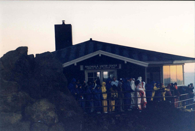 Haleakala Visitor Center at dawn Haleakala Visitor Center at dawn