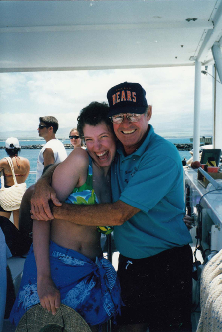Steph and Captain John Steph and Captain John