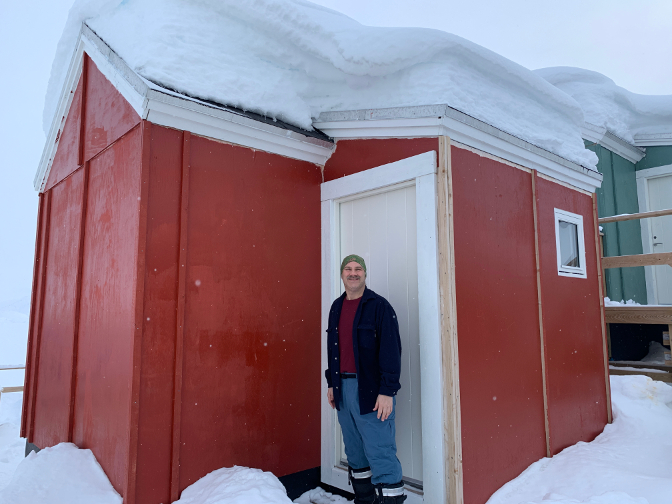 Our cabin at Ice Camp
