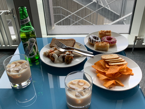 Lunch at the Saga Lounge