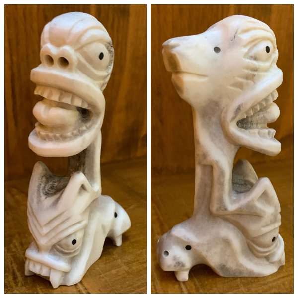 Our reindeer horn Tupilaq