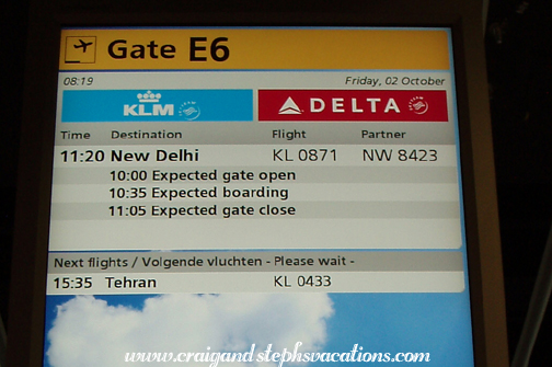 Gate E6 Schiphol Airport