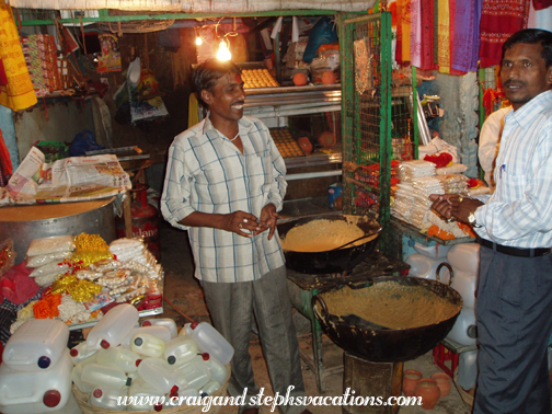 Food stall, Varanasi