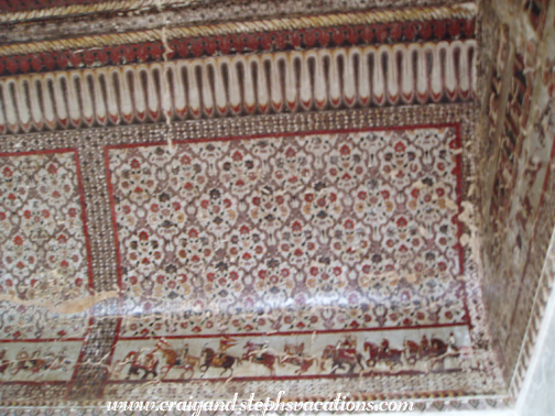 Ceiling paintings, Raja Mahal