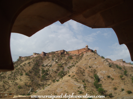 Jaigarh Fort viewed from Amber Palace
