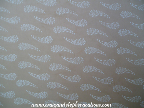 Block printed fabric