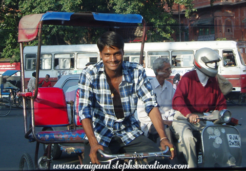 Rickshaw driver