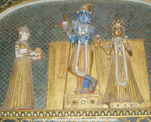 Depiction of Krishna, Phool Mahal, Junagargh Fort