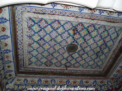 Painted ceiling, Mehrangarh Fort, Jodhpur